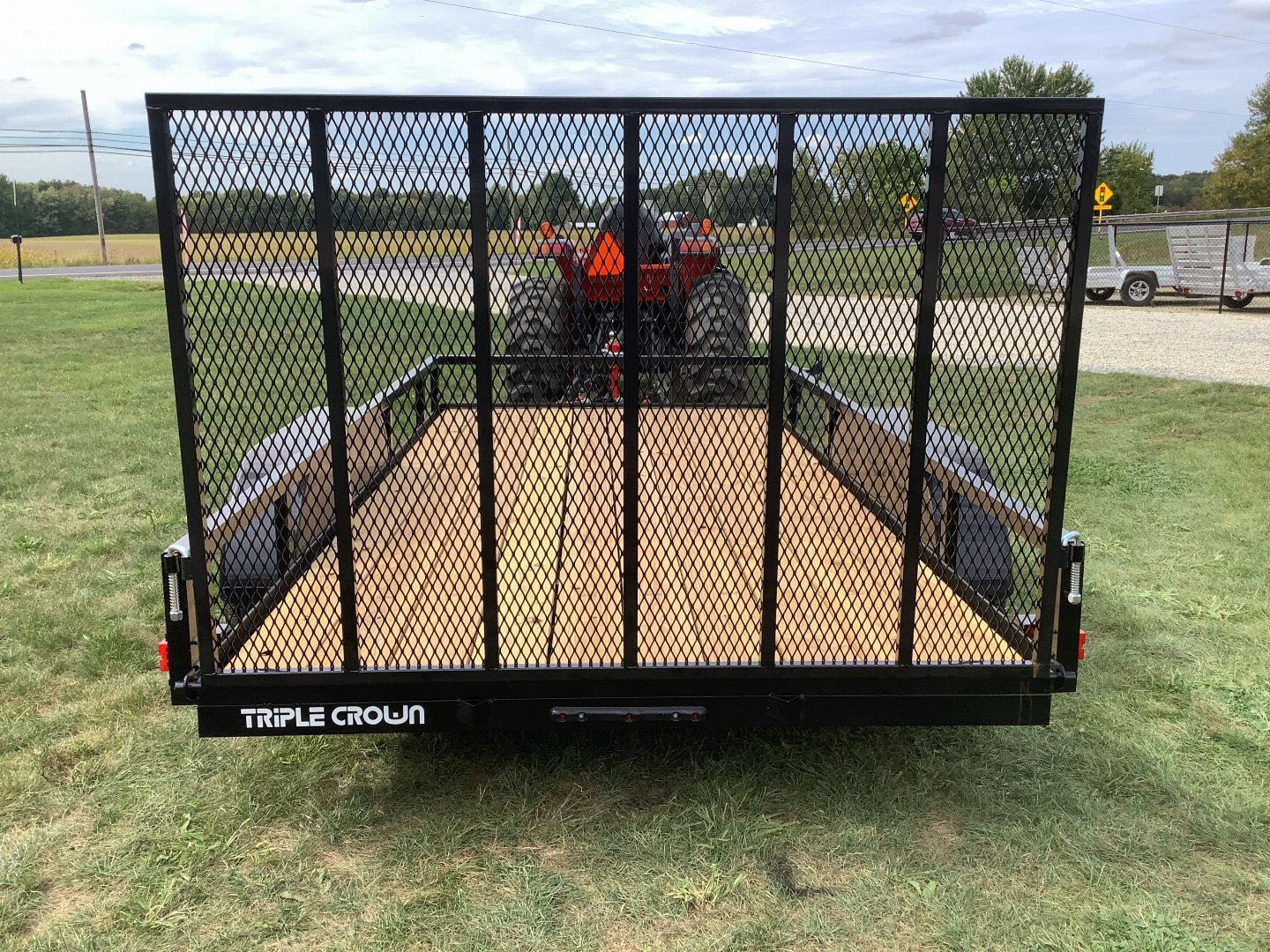 New 2025 Triple Crown Trailers 6X14TA Utility Trailer