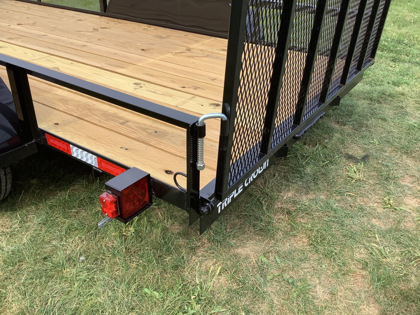 New 2025 Triple Crown Trailers 6X14TA Utility Trailer