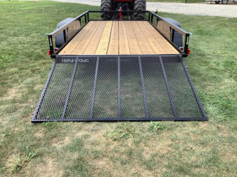 New 2025 Triple Crown Trailers 6X14TA Utility Trailer