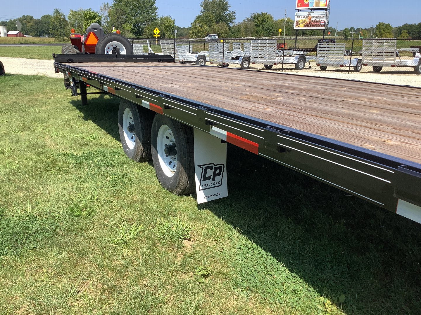 New 2024 CornPro 6+21 14K Tilt Trailer
