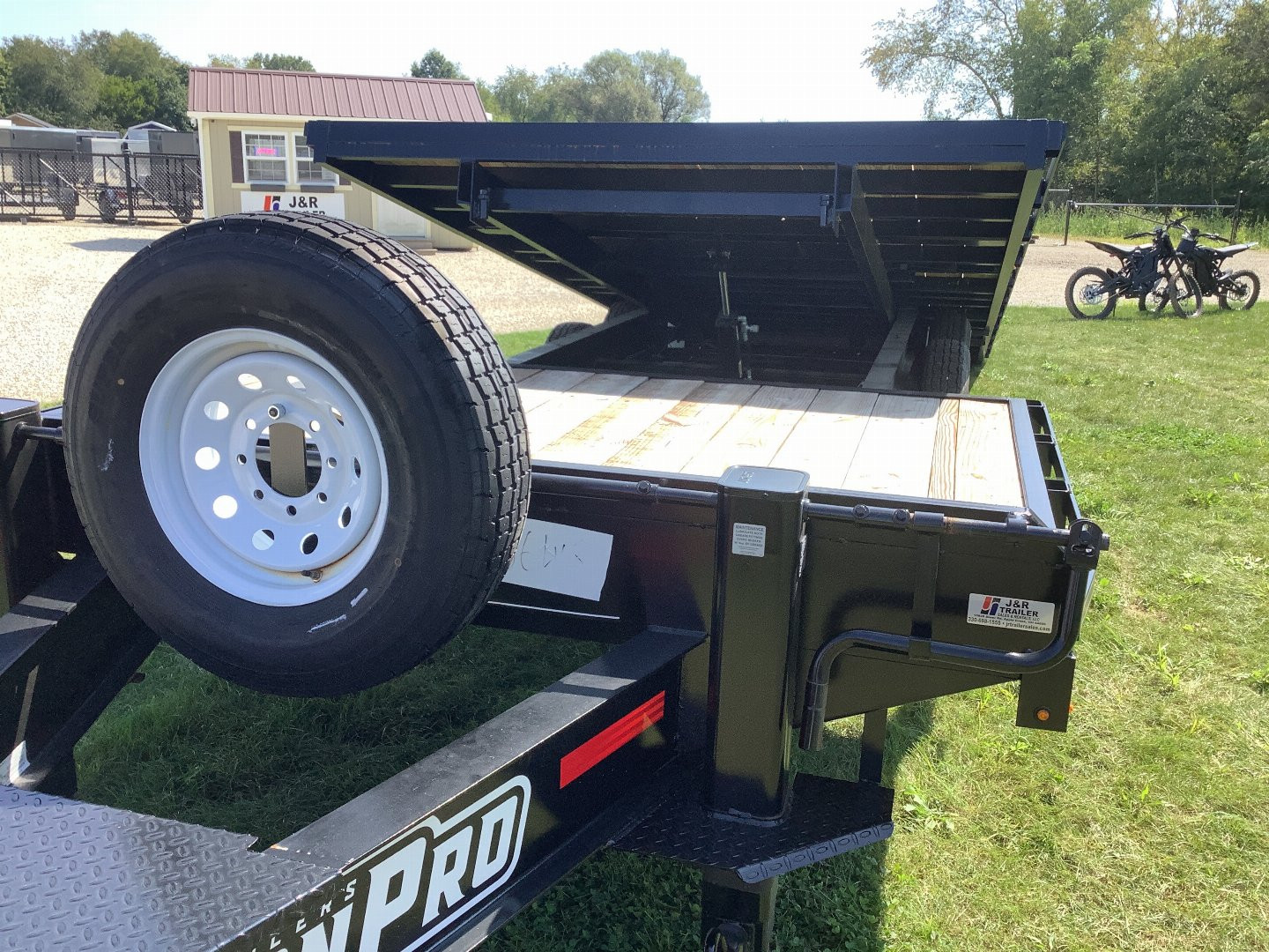 New 2024 CornPro 6+21 14K Tilt Trailer