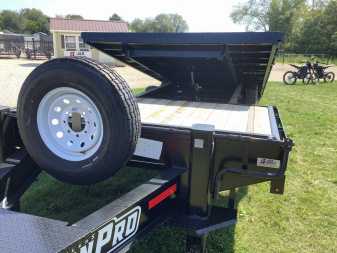 New 2024 CornPro 6+21 14K Tilt Trailer