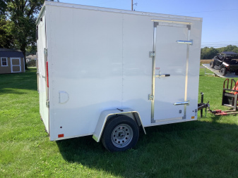 New 2025 Cross Trailers 6X10SA CTB Cargo / Enclosed Trailer