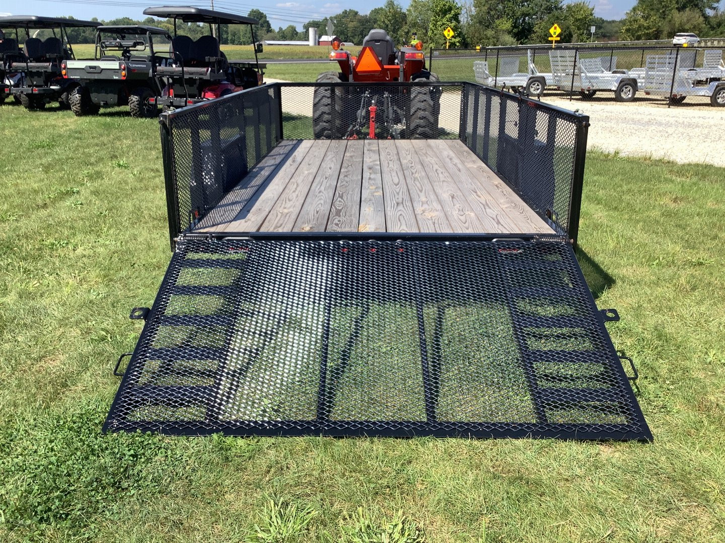 New 2024 Load Trail 7X14SA Utility Trailer