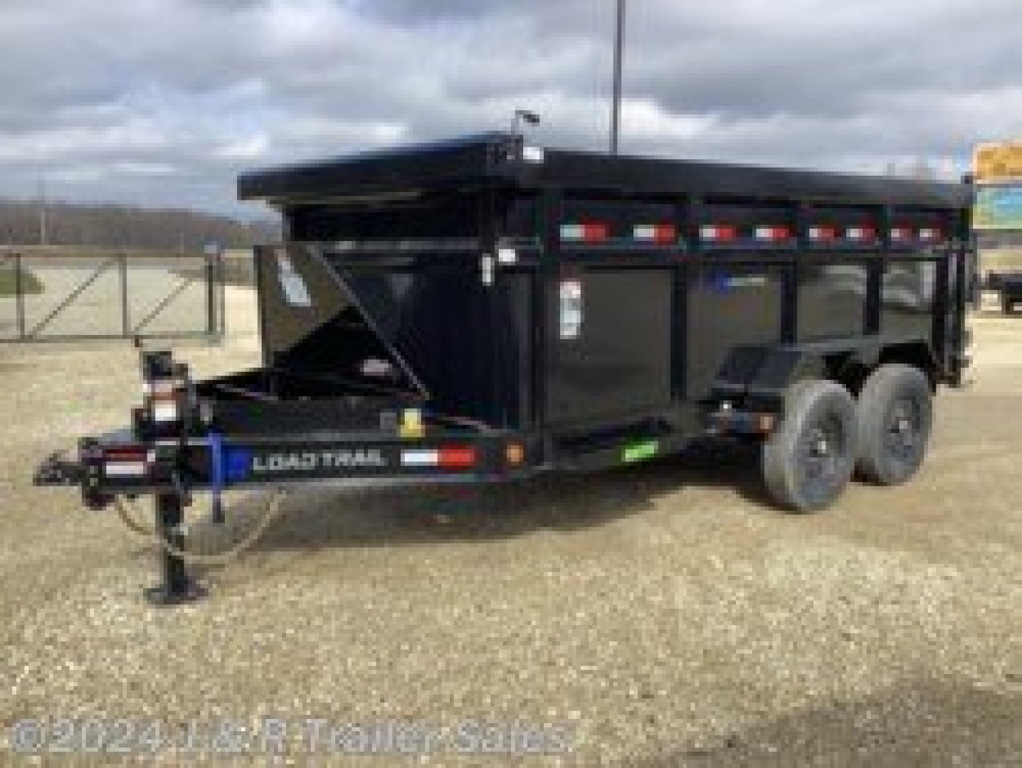 New 2024 Load Trail 83" x 14' 48" Sides Dump Trailer