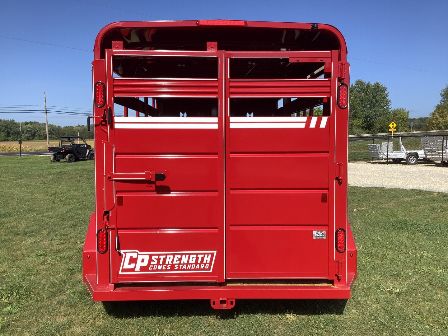 New 2024 CornPro 14' Stock / Stock Combo Trailer