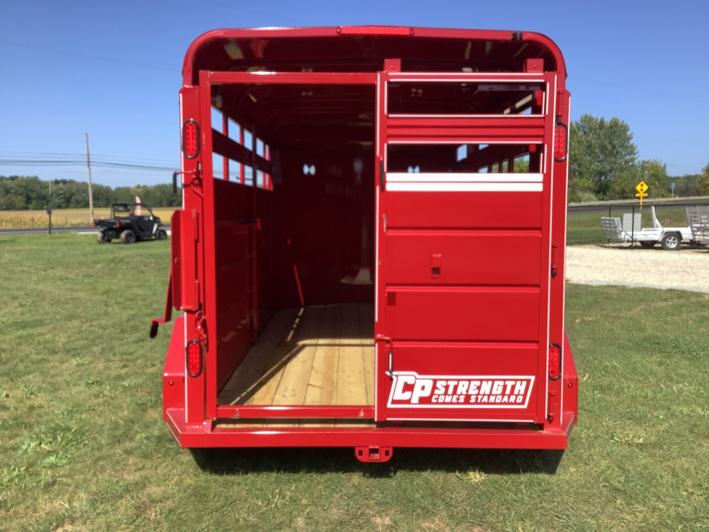 New 2024 CornPro 14' Stock / Stock Combo Trailer