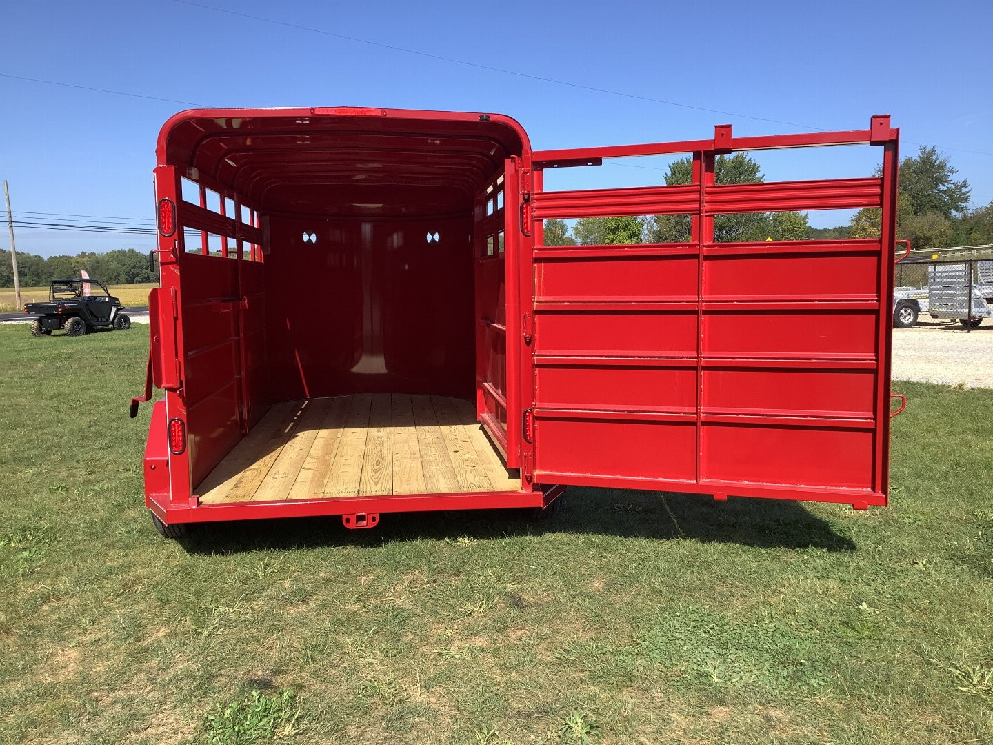 New 2024 CornPro 14' Stock / Stock Combo Trailer