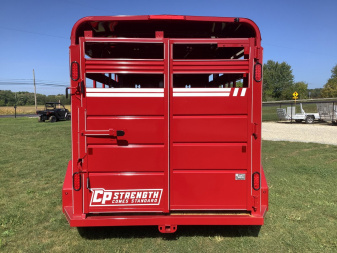 New 2024 CornPro 14' Stock / Stock Combo Trailer