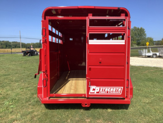 New 2024 CornPro 14' Stock / Stock Combo Trailer