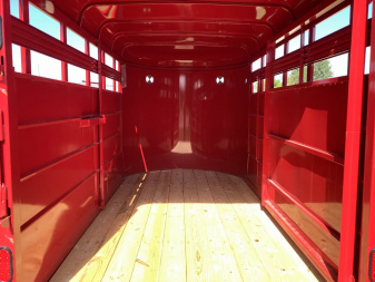 New 2024 CornPro 14' Stock / Stock Combo Trailer
