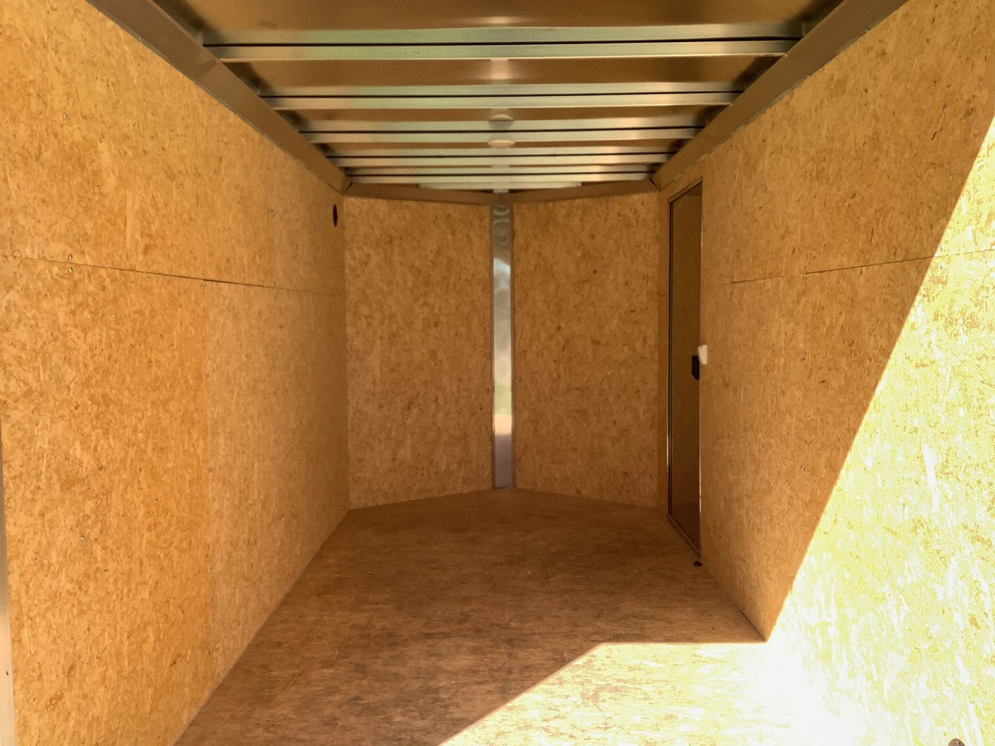 Used 2023 Triton Trailers 6X12SA Cargo / Enclosed Trailer Barn Doors