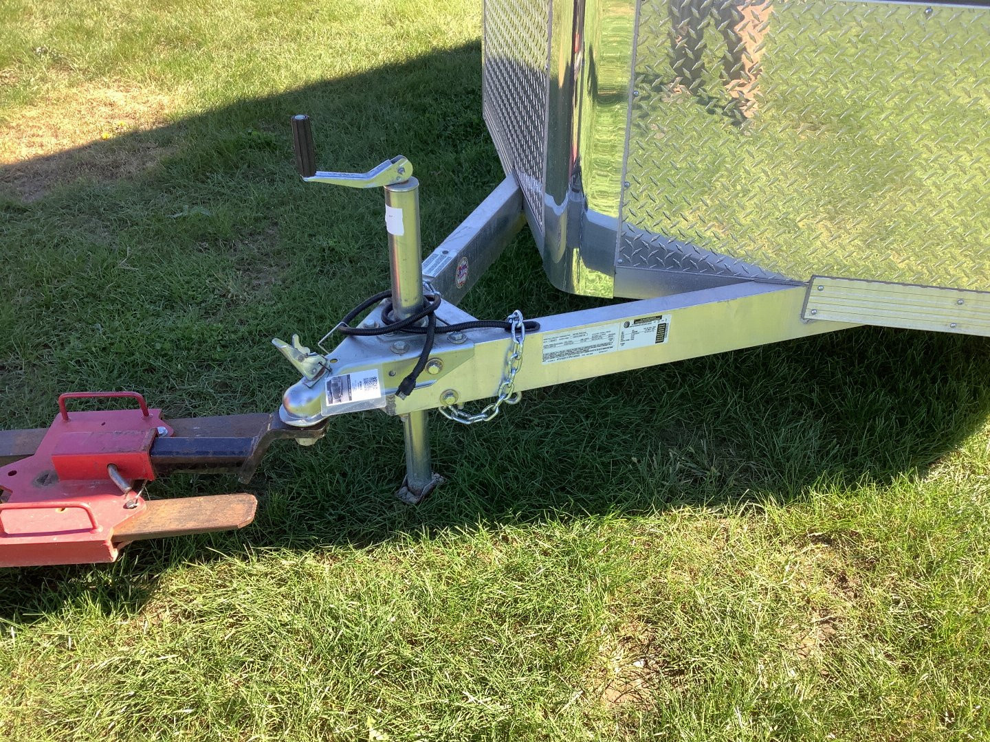 Used 2023 Triton Trailers 6X12SA Cargo / Enclosed Trailer Barn Doors