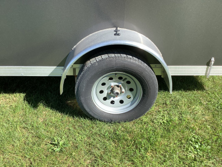 Used 2023 Triton Trailers 6X12SA Cargo / Enclosed Trailer Barn Doors