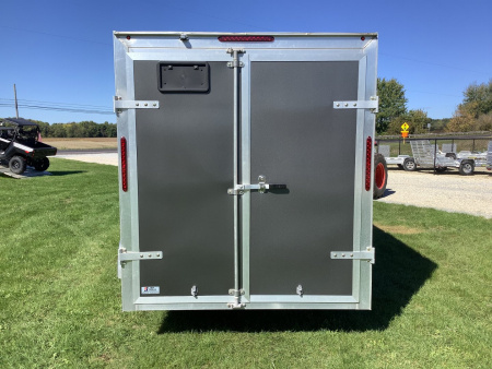 Used 2023 Triton Trailers 6X12SA Cargo / Enclosed Trailer Barn Doors