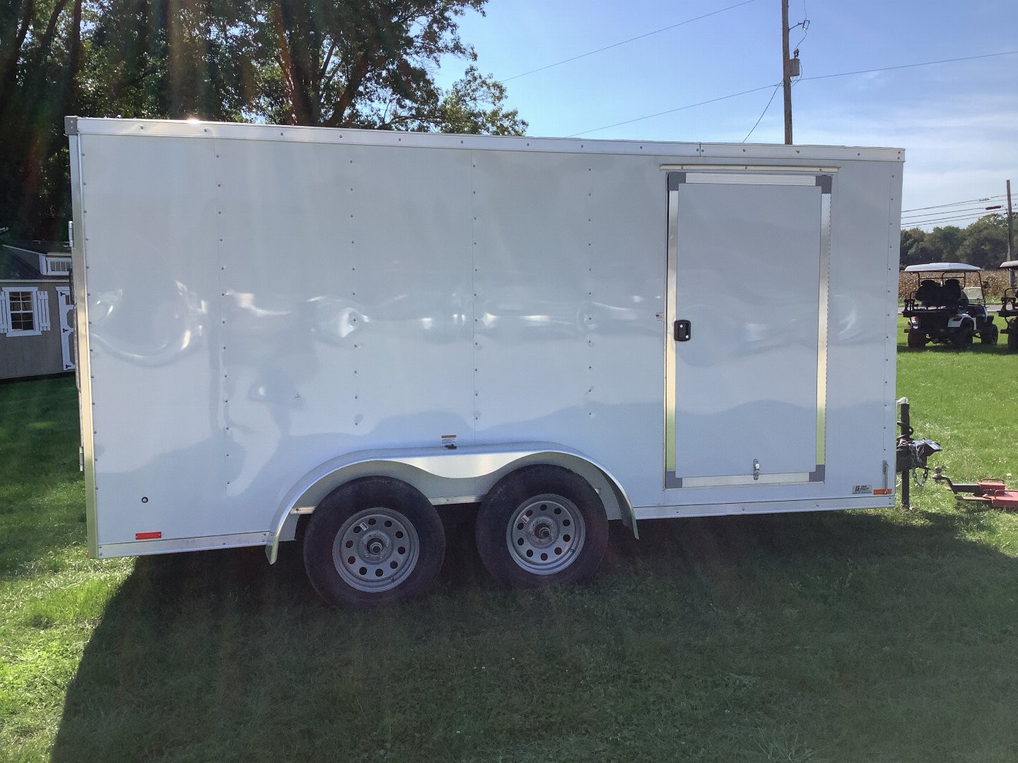 New 2024 MTI Trailers 7X14TA Cargo / Enclosed Trailer