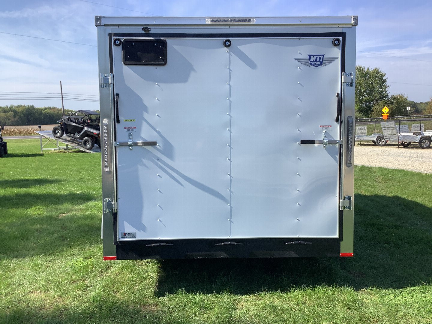 New 2024 MTI Trailers 7X14TA Cargo / Enclosed Trailer