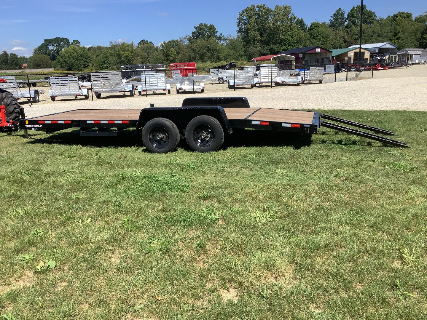 New 2024 Triple Crown Trailers 7x20TA Equipment Trailer