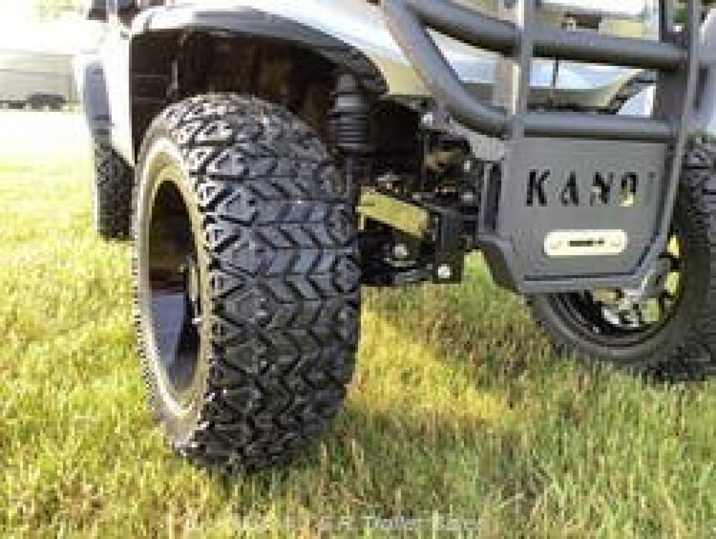 New 2024 Kandi Powersports Kruiser 4P Golf Cart Silver
