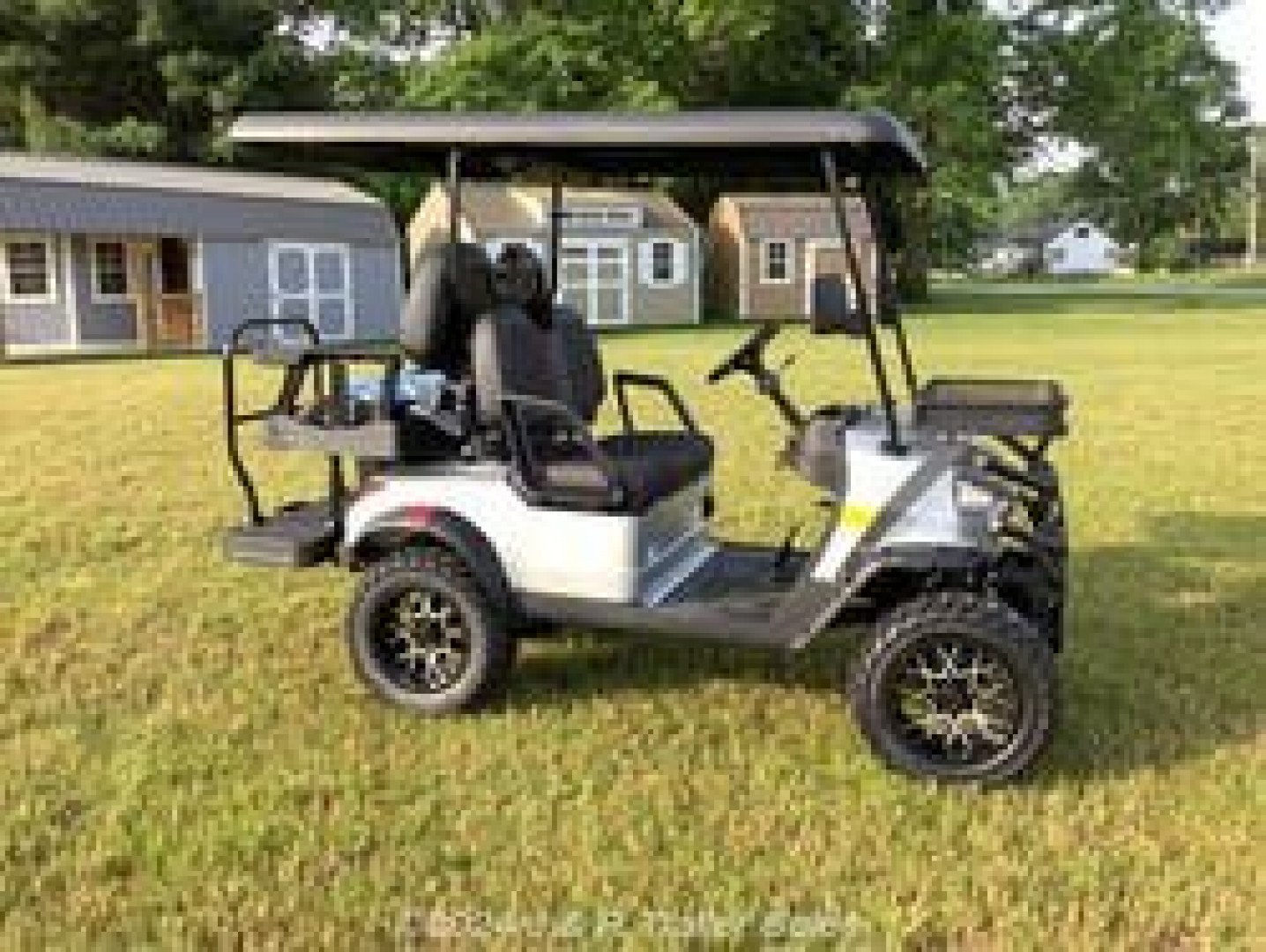 New 2024 Kandi Powersports Kruiser 4P Golf Cart Silver