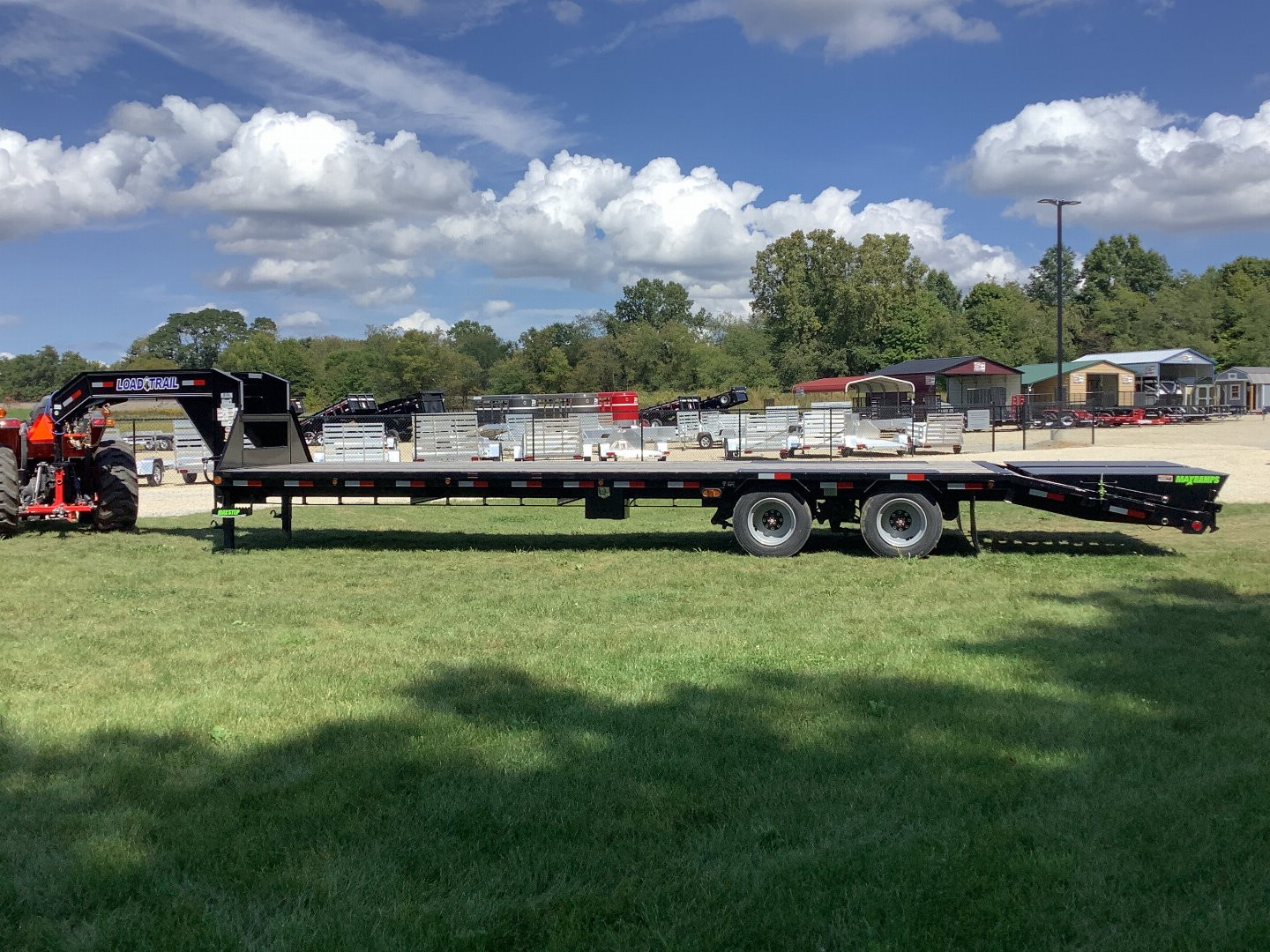 New 2024 Load Trail 102" x 32' Gooseneck Deckover Trailer