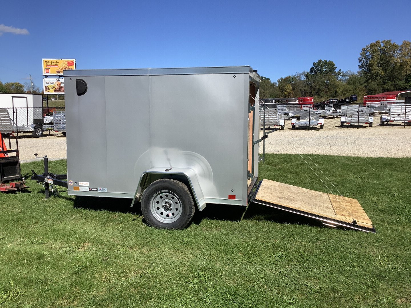 New 2025 Cross Trailers 5X8SA Cargo / Enclosed Trailer