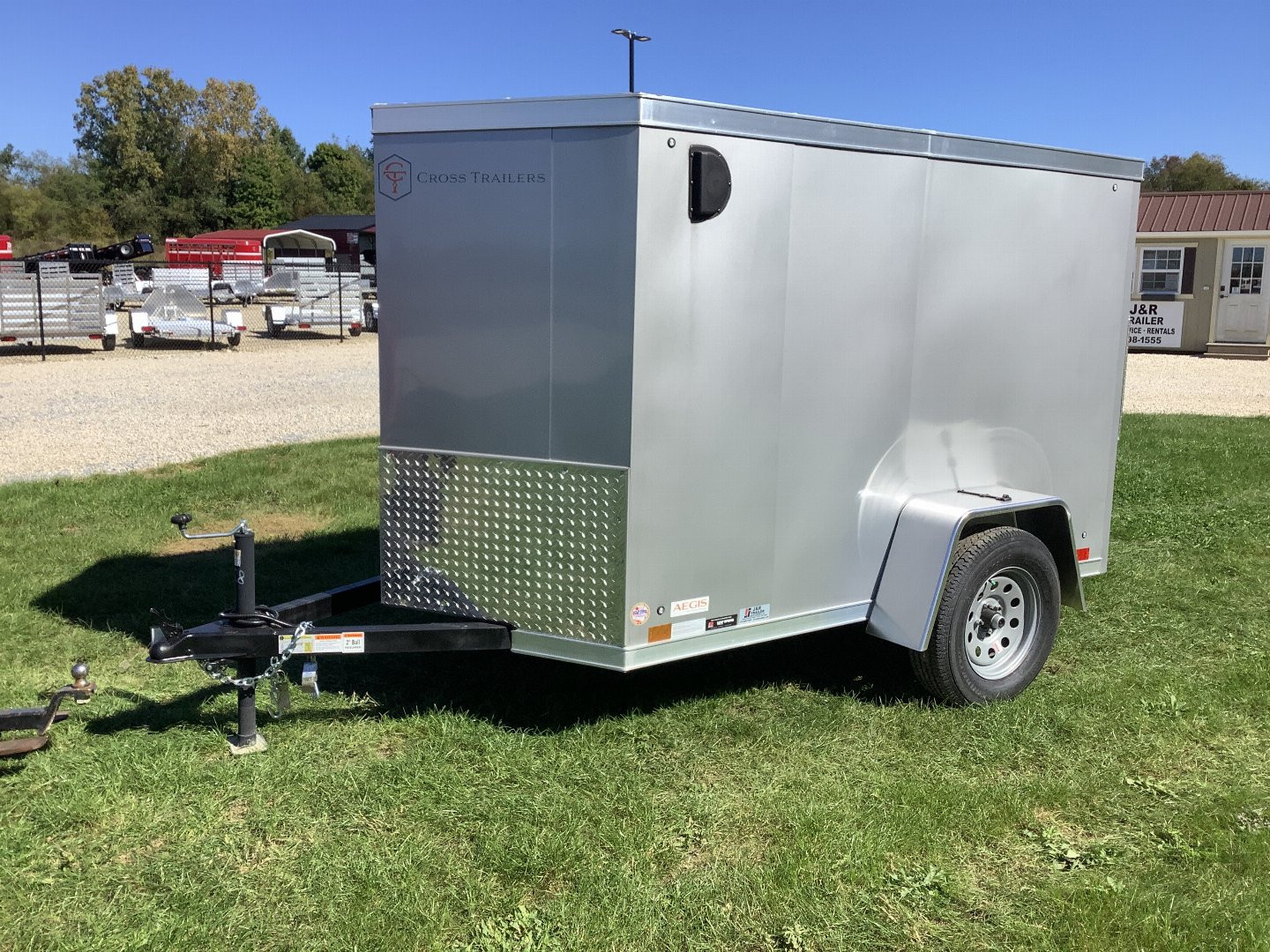 New 2025 Cross Trailers 5X8SA Cargo / Enclosed Trailer