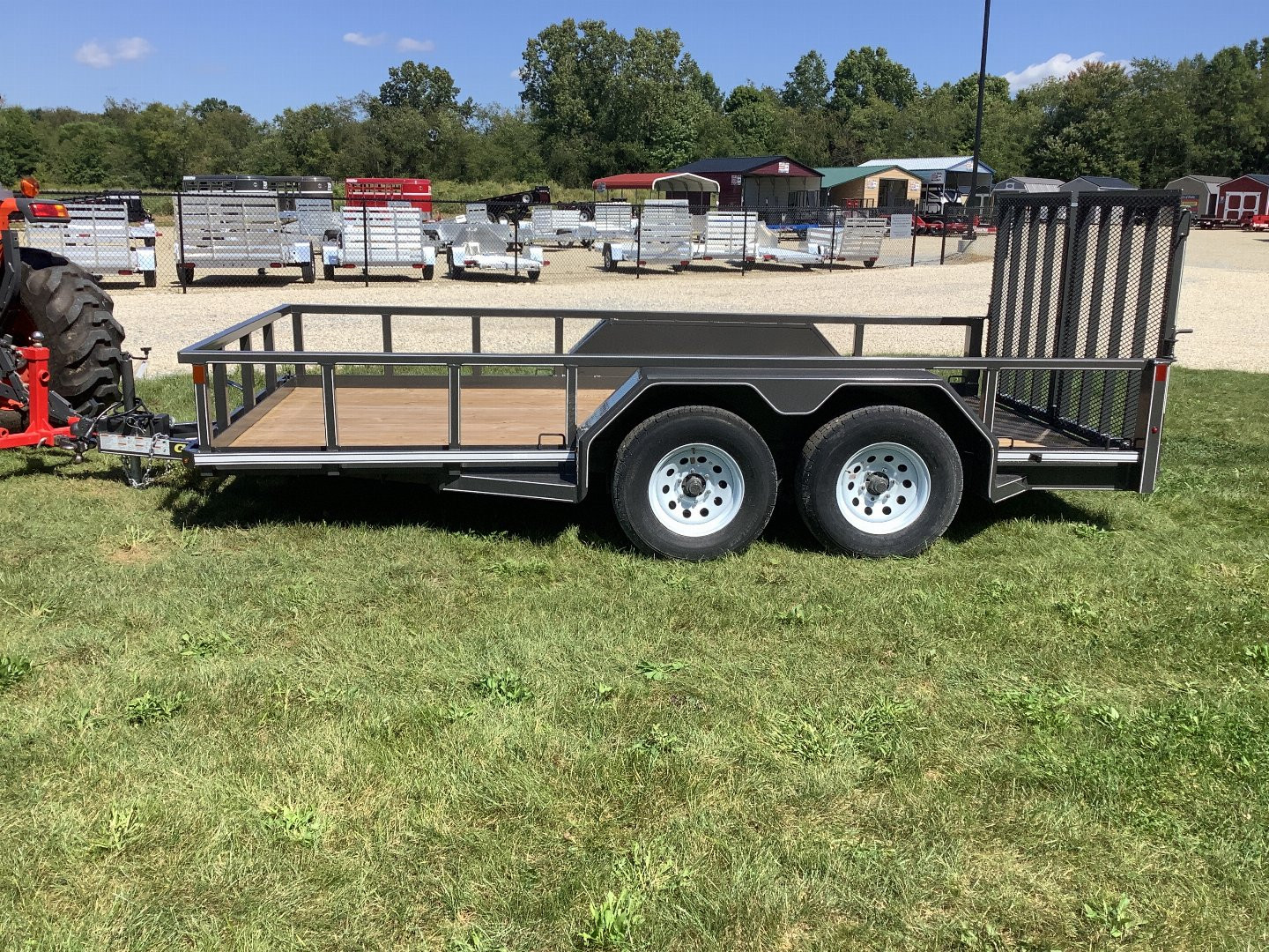 New 2024 CornPro UT-14L Utility Trailer Golden