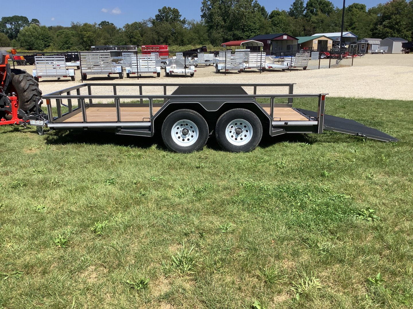 New 2024 CornPro UT-14L Utility Trailer Golden