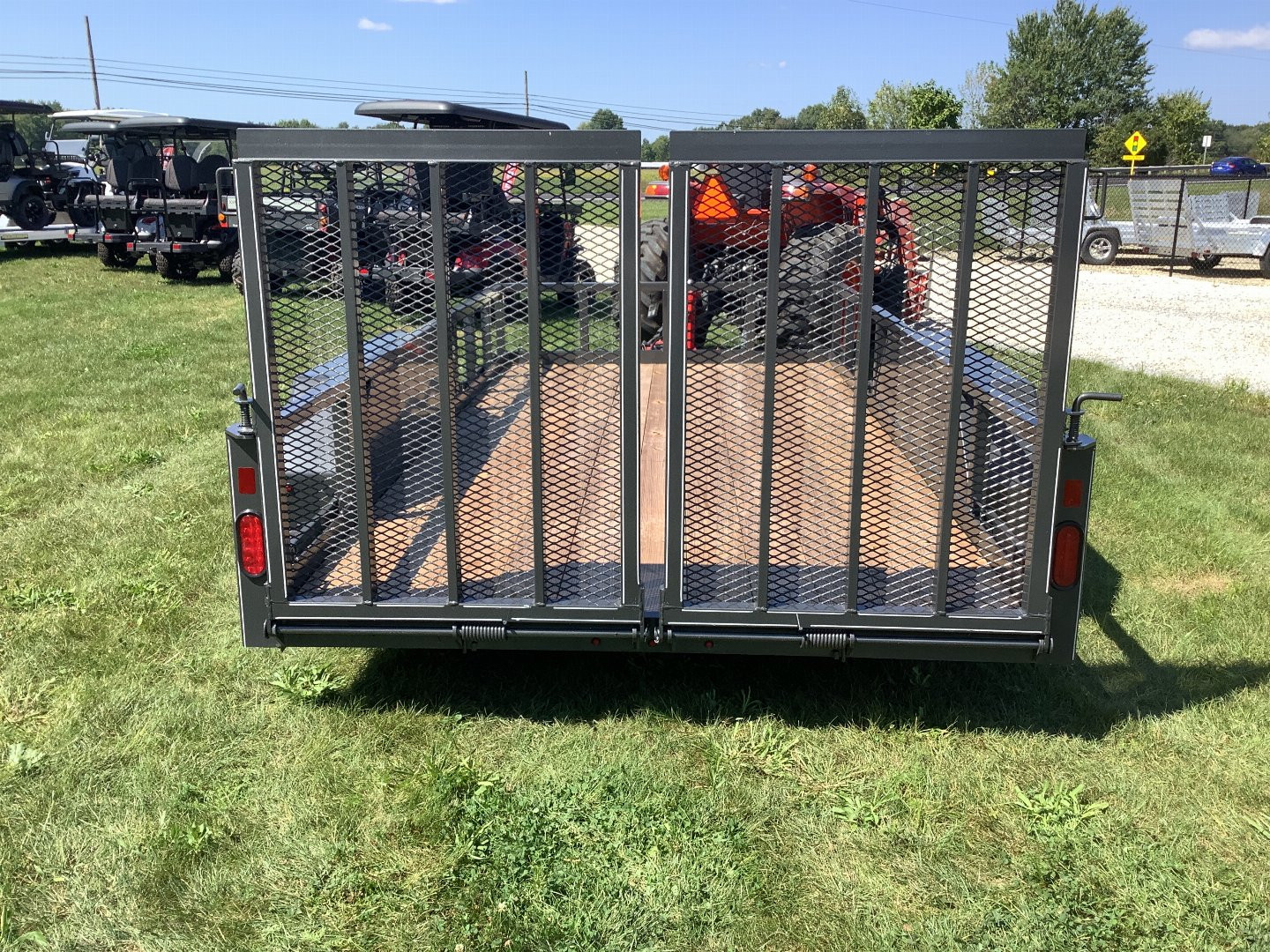 New 2024 CornPro UT-14L Utility Trailer Golden