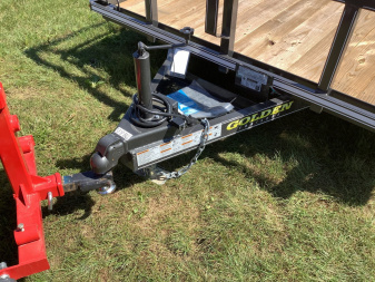 New 2024 CornPro UT-14L Utility Trailer Golden