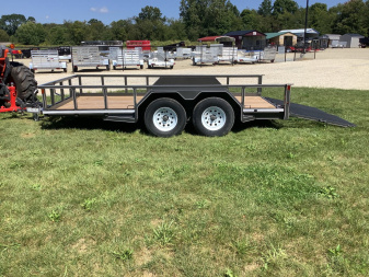 New 2024 CornPro UT-14L Utility Trailer Golden