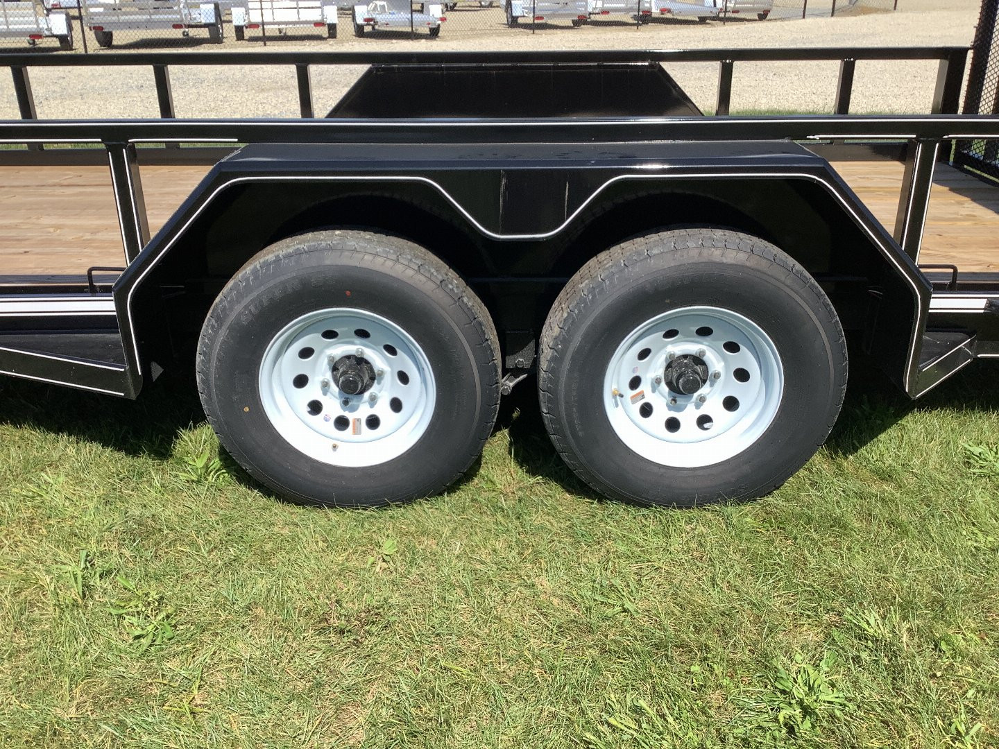 New 2024 CornPro UT-16 L Utility Trailer Golden