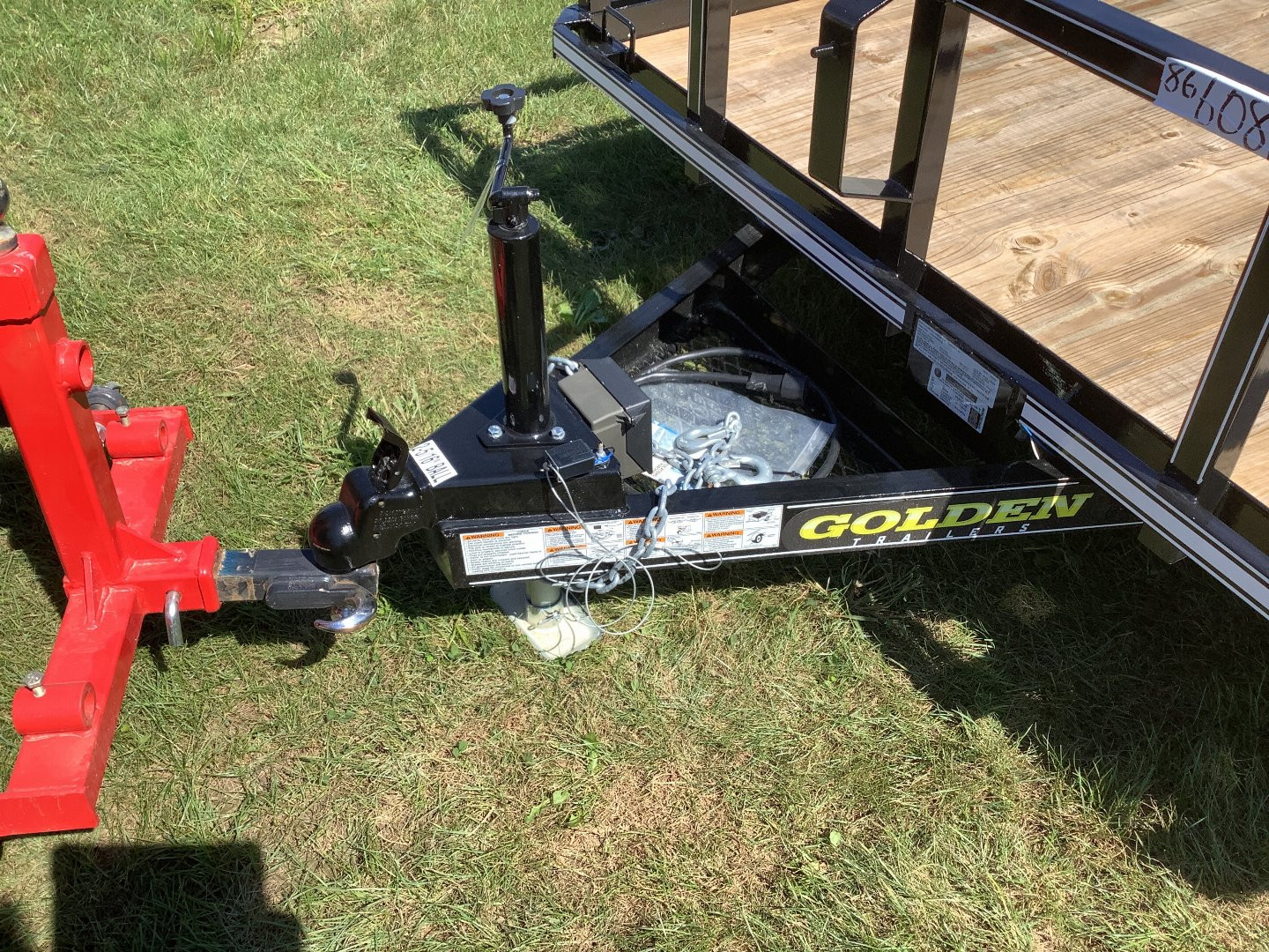 New 2024 CornPro UT-16 L Utility Trailer Golden