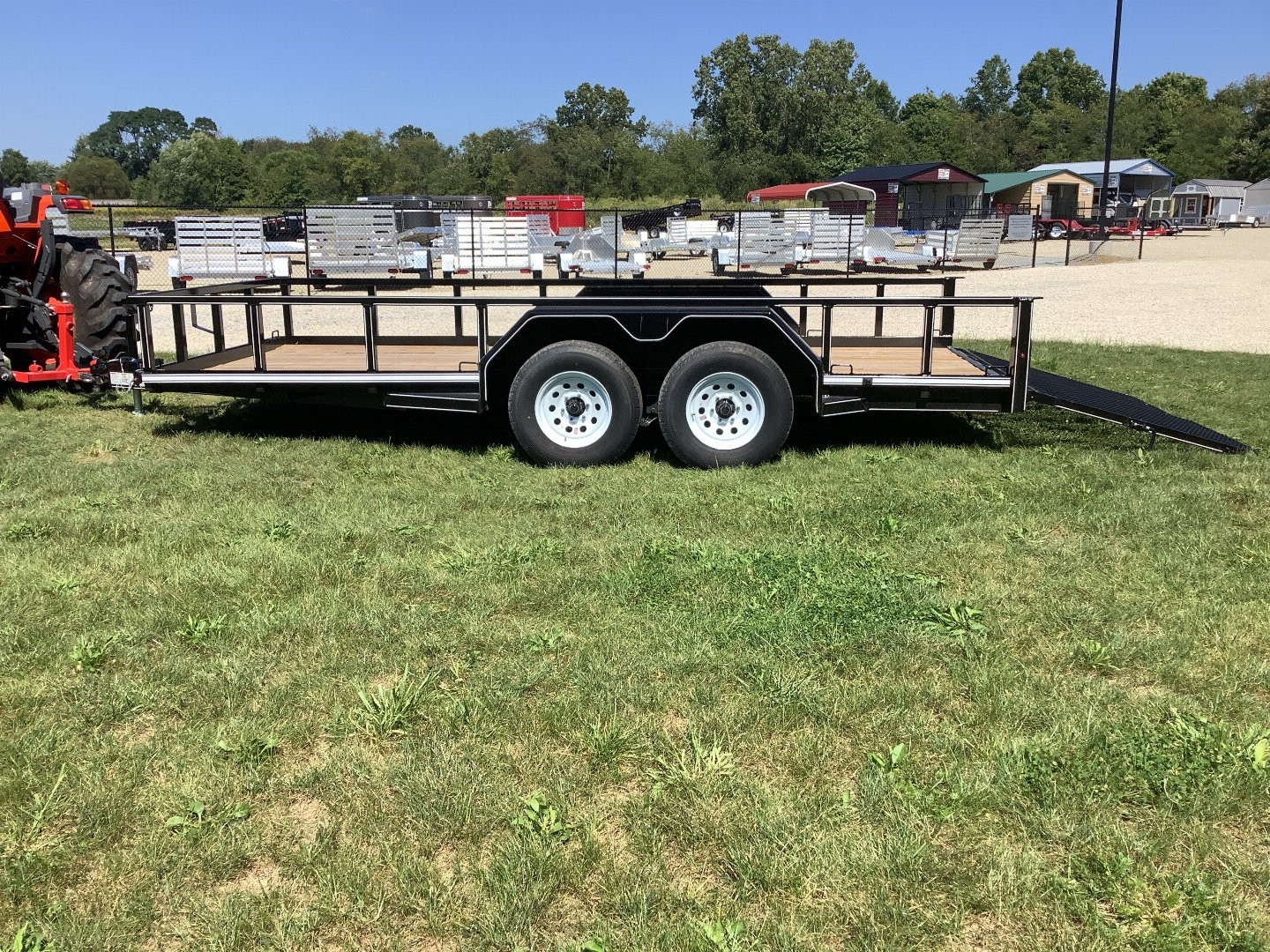 New 2024 CornPro UT-16 L Utility Trailer Golden