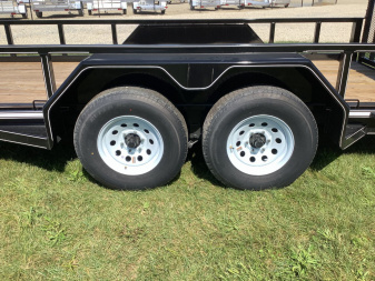 New 2024 CornPro UT-16 L Utility Trailer Golden