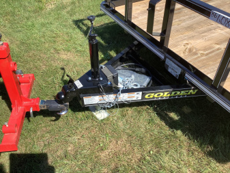 New 2024 CornPro UT-16 L Utility Trailer Golden