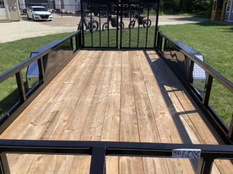 New 2024 CornPro UT-16 L Utility Trailer Golden