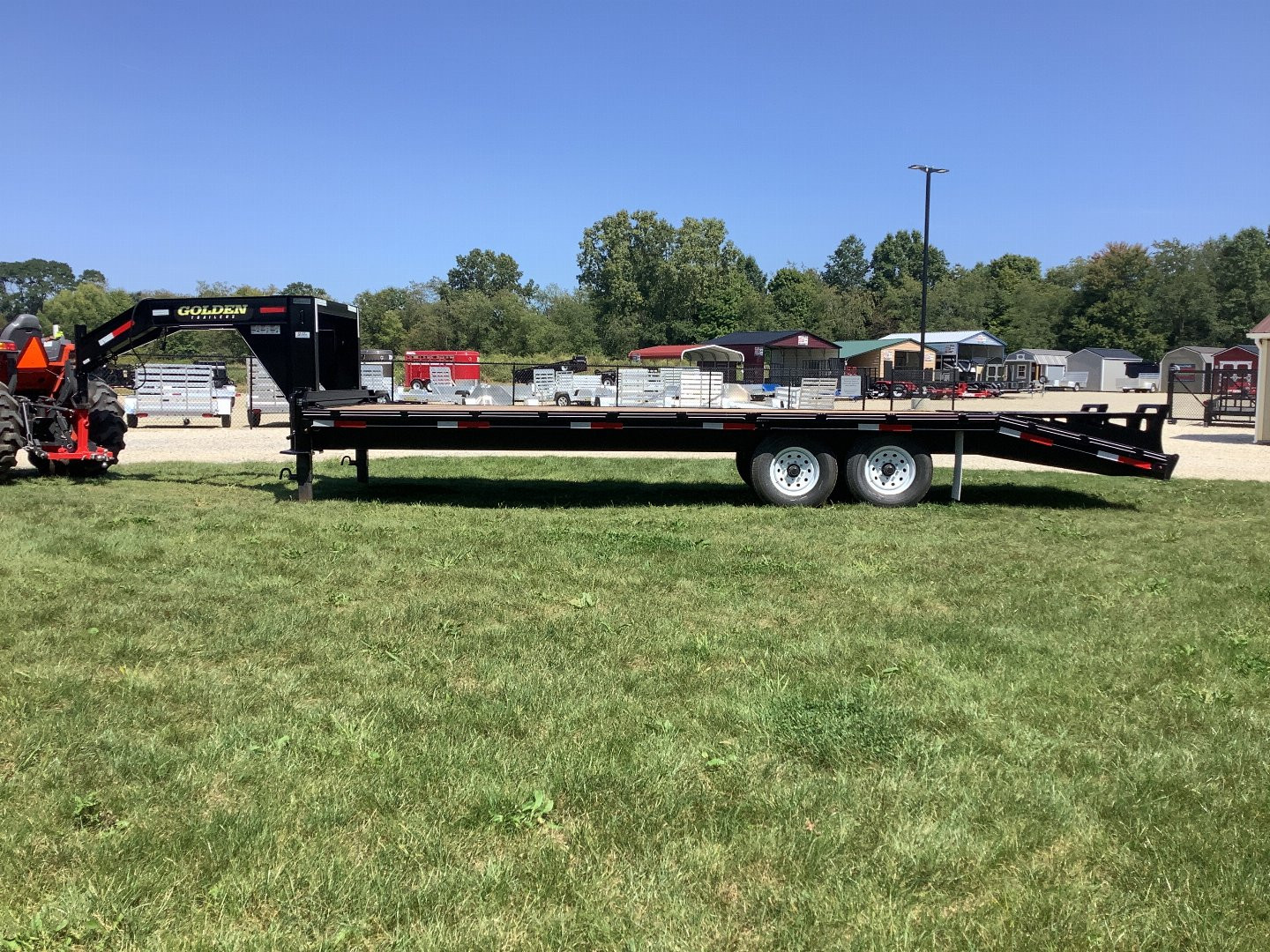 New 2024 CornPro 20+5 14K Golden Deckover Trailer