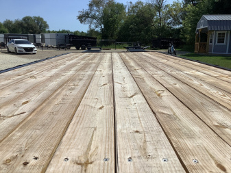 New 2024 CornPro 20+5 14K Golden Deckover Trailer