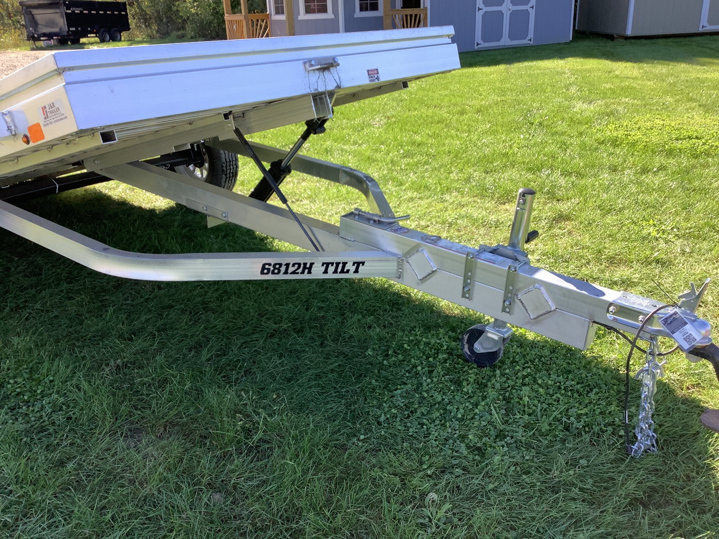 New 2024 Aluma 6812H-TILT Utility Trailer