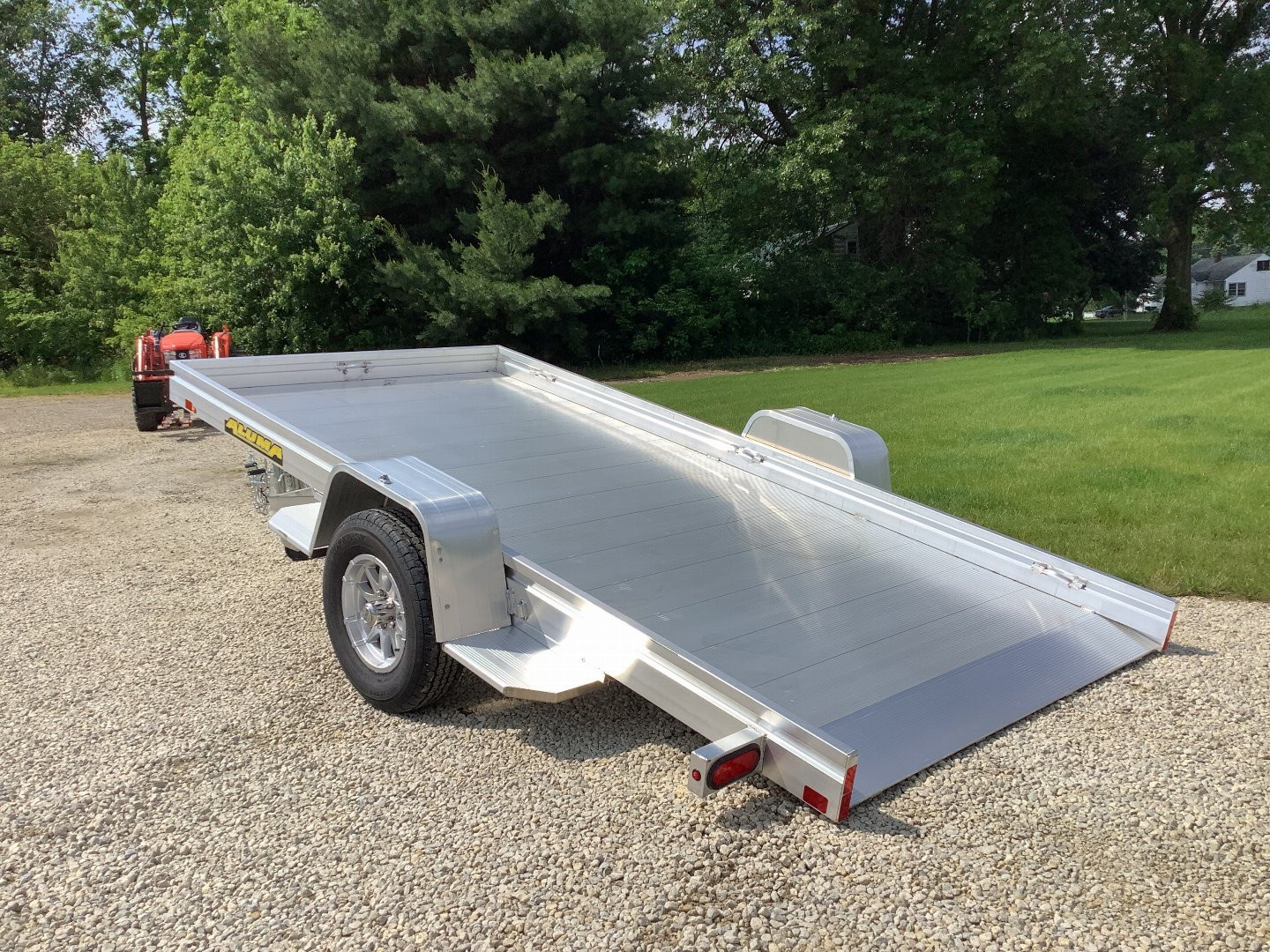 New 2024 Aluma 6812H-TILT Utility Trailer