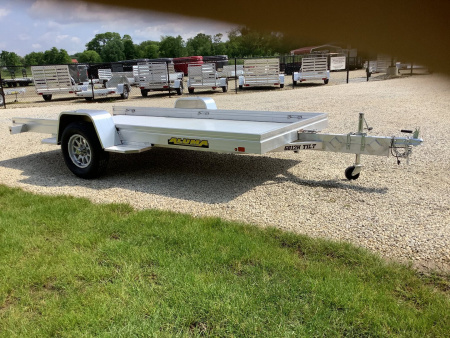 New 2024 Aluma 6812H-TILT Utility Trailer