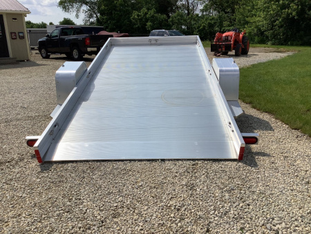 New 2024 Aluma 6812H-TILT Utility Trailer