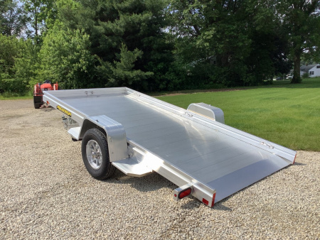 New 2024 Aluma 6812H-TILT Utility Trailer
