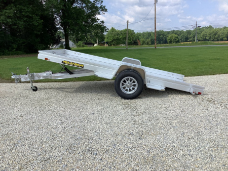 New 2024 Aluma 6812H-TILT Utility Trailer