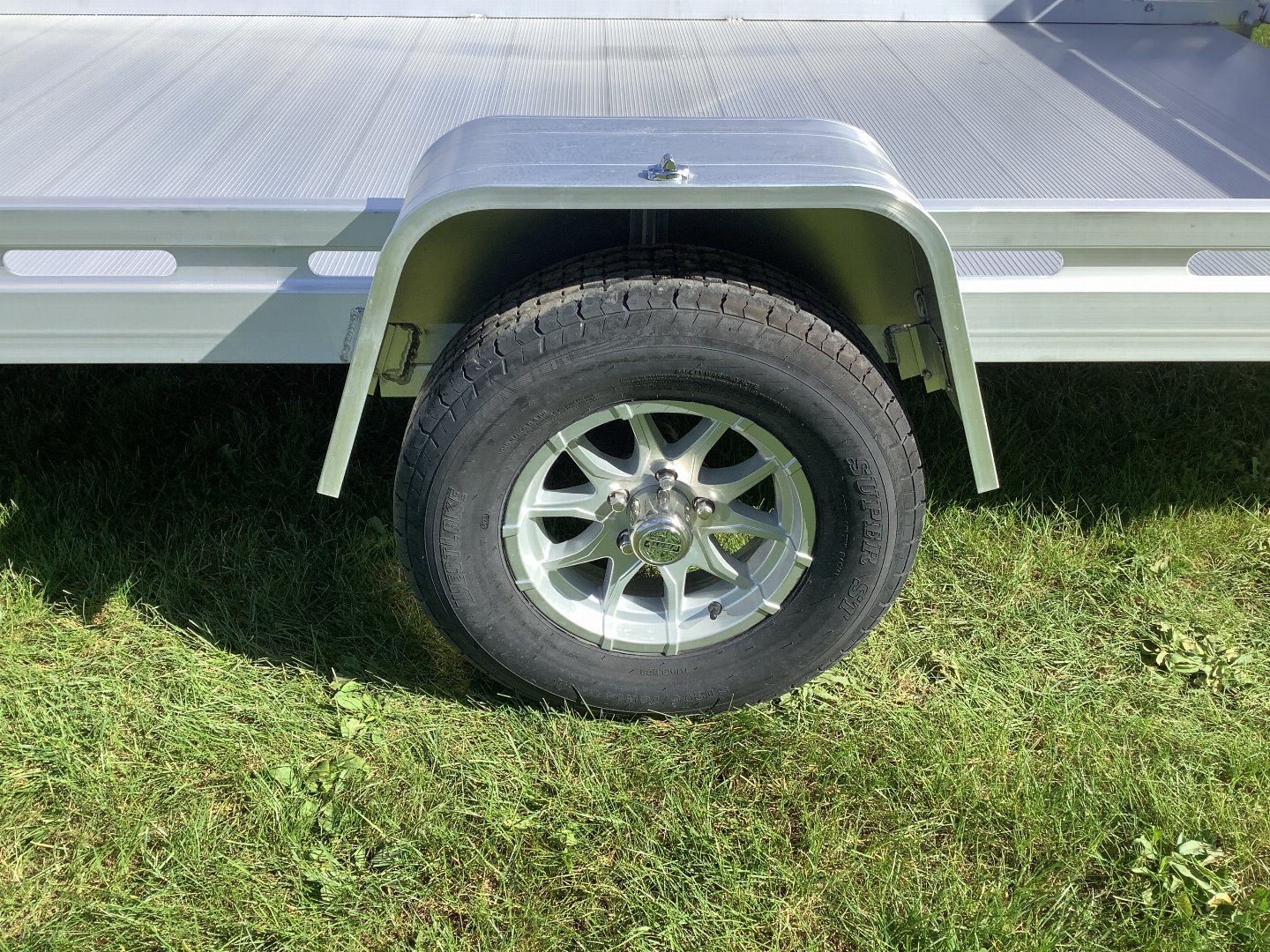 New 2024 Aluma 7814S-BT Utility Trailer