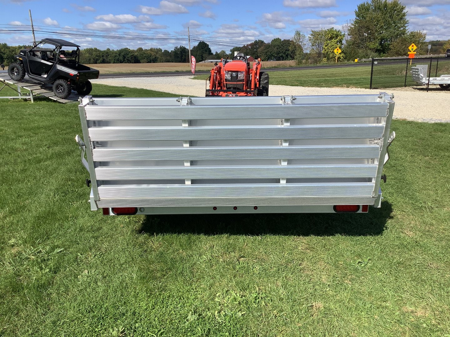 New 2024 Aluma 7814S-BT Utility Trailer