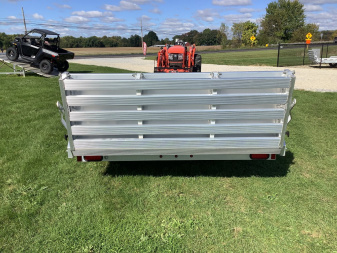 New 2024 Aluma 7814S-BT Utility Trailer