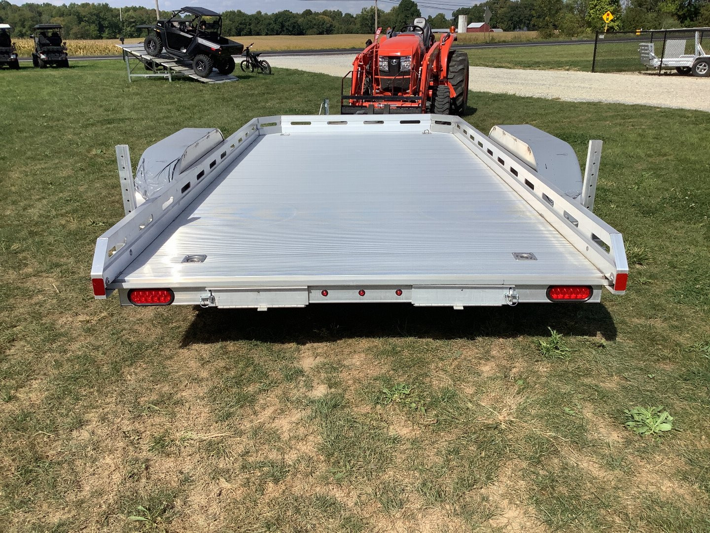 New 2024 Aluma 7814R Utility Trailer